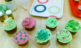 Pastel cupcakes